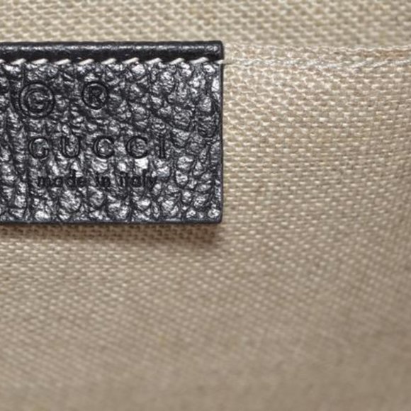 Gucci Zip Top Clutch Pouch with Bamboo Tassel Pull NEW WITH DUST BAG - Picture 7 of 8